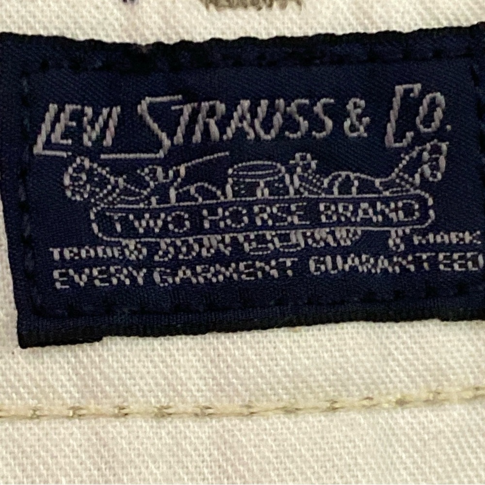 Levi's Two Hose Brand Khaki Pants Men’s Size 38 X 34 Chino Straight  Flat Front - Picture 13 of 16